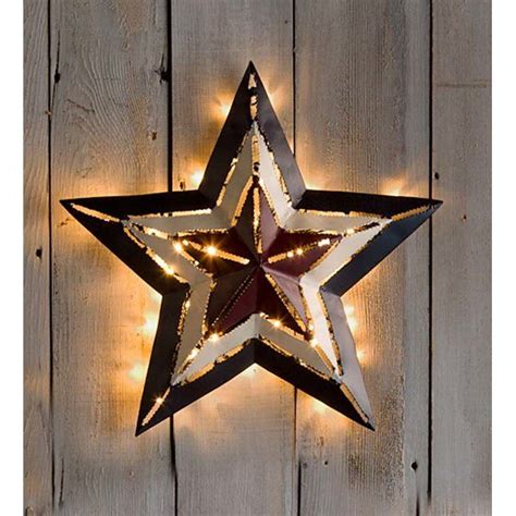 metal stars to hang outside